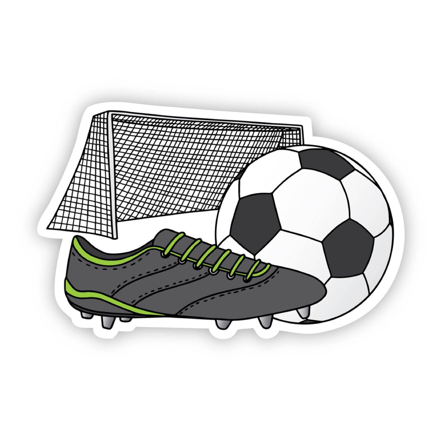 Big Moods - Soccer Sticker
