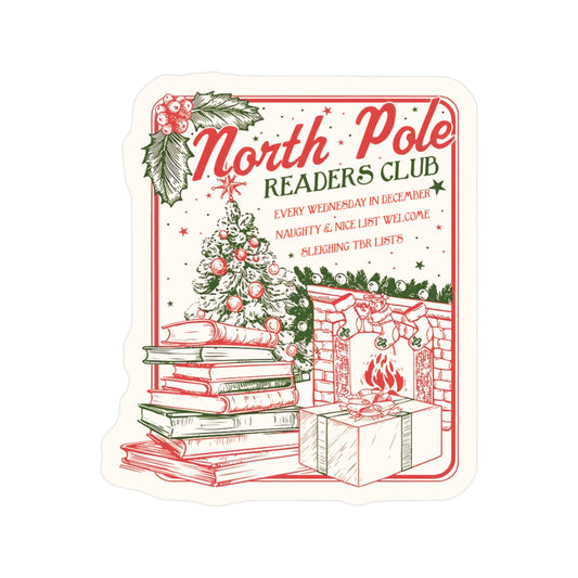 Juju and Moxie - Christmas Stocking Stuffer Book High Quality Vinyl Sticker