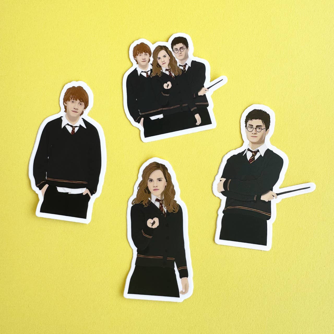 Shop Trimmings - Harry Potter Golden Trio Sticker