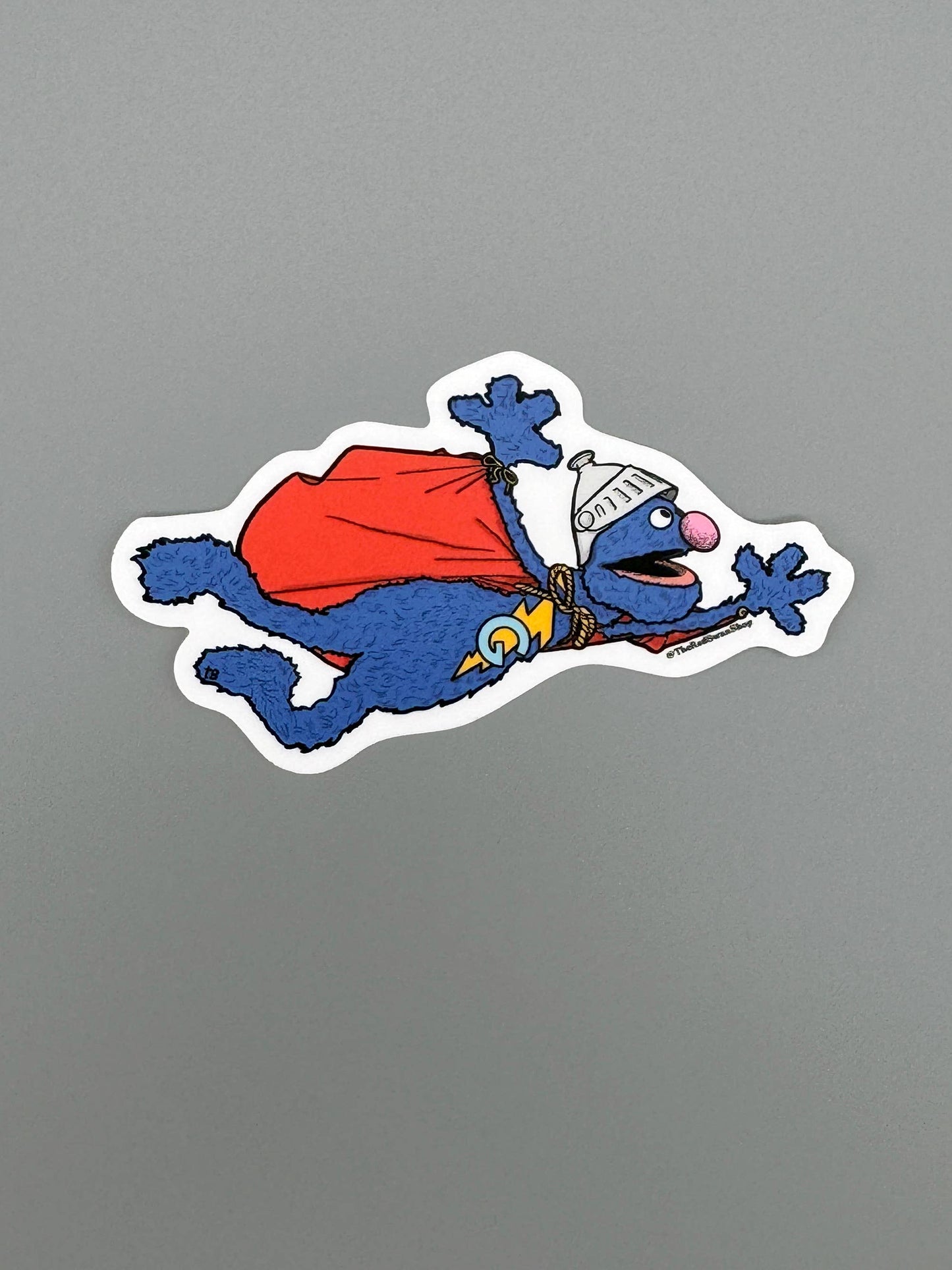 The Red Swan Shop - Vinyl Decal - Super Grover