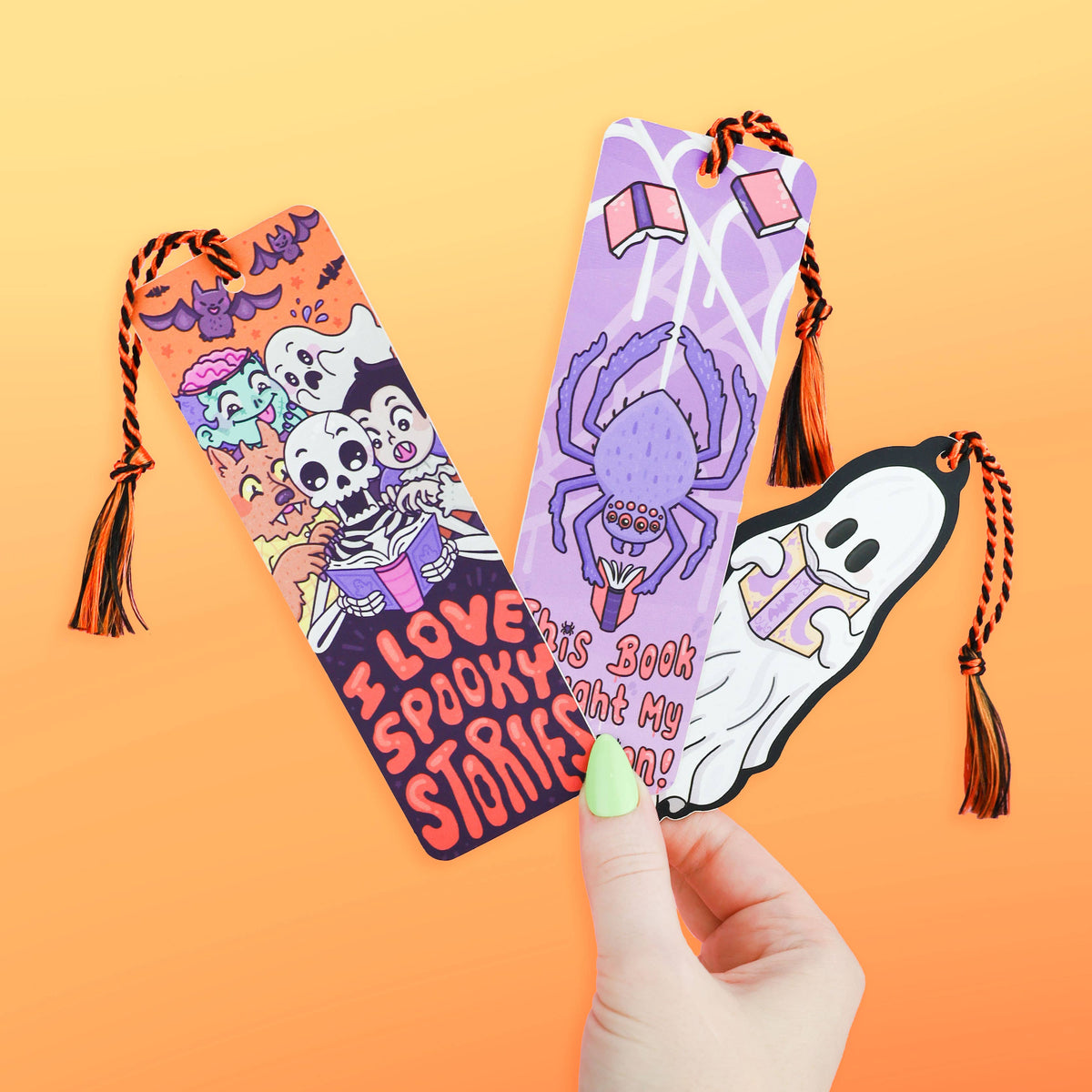 Turtle's Soup - Reading Ghost Reader Gift Bookmark with Tassel