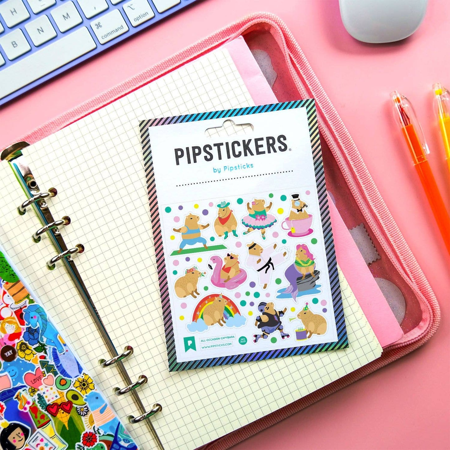 Pipsticks - All-Occasion Capybara: 0001