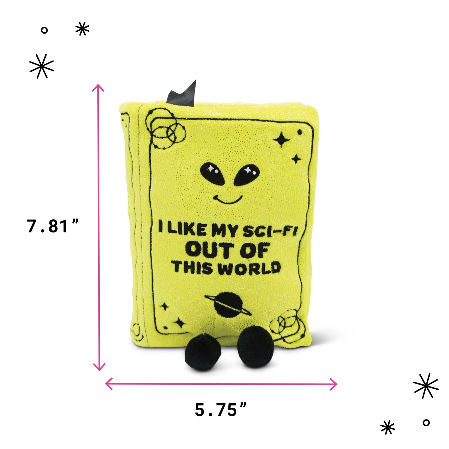 Punchkins - “I Like My Sci-fi Out of This World” Sci-Fi Book Plush