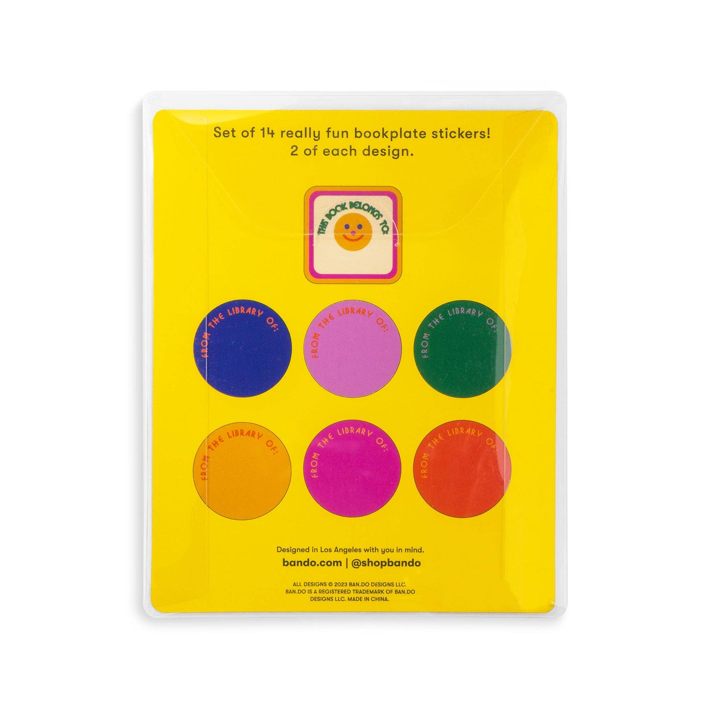 Ban.do - Book Plates, Assorted
