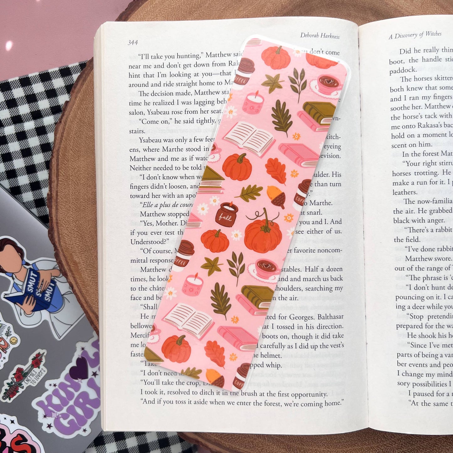 Cozy Reads Shop - Fall Feels Bookmark: Tassel