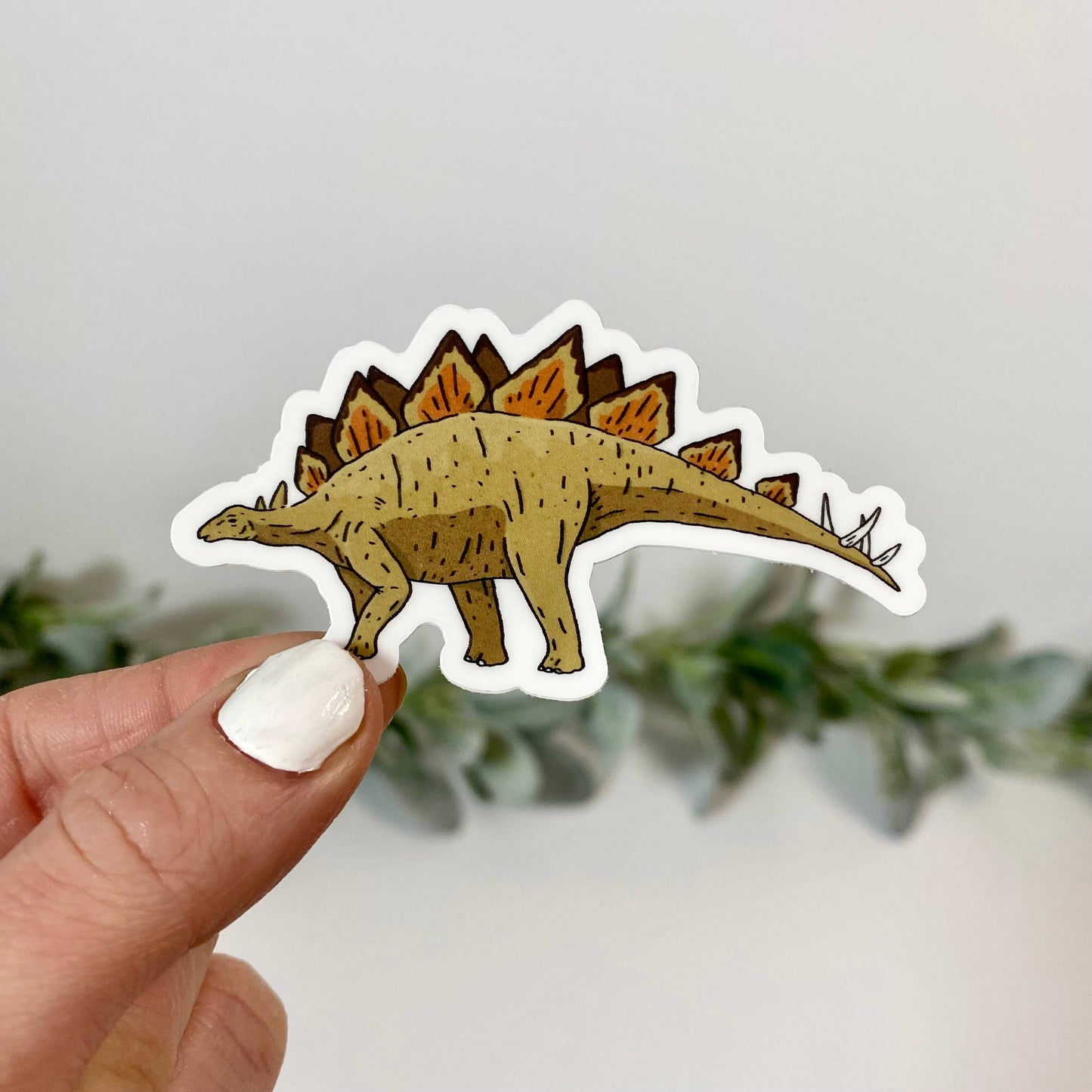 Big Moods - Stegosaurus Dinosaur Sticker