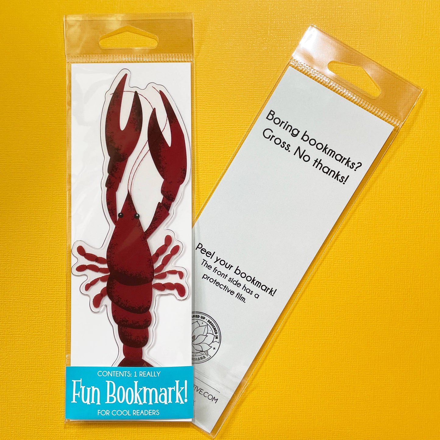 Pixel & Ink Creative - Crawfish Bookmark