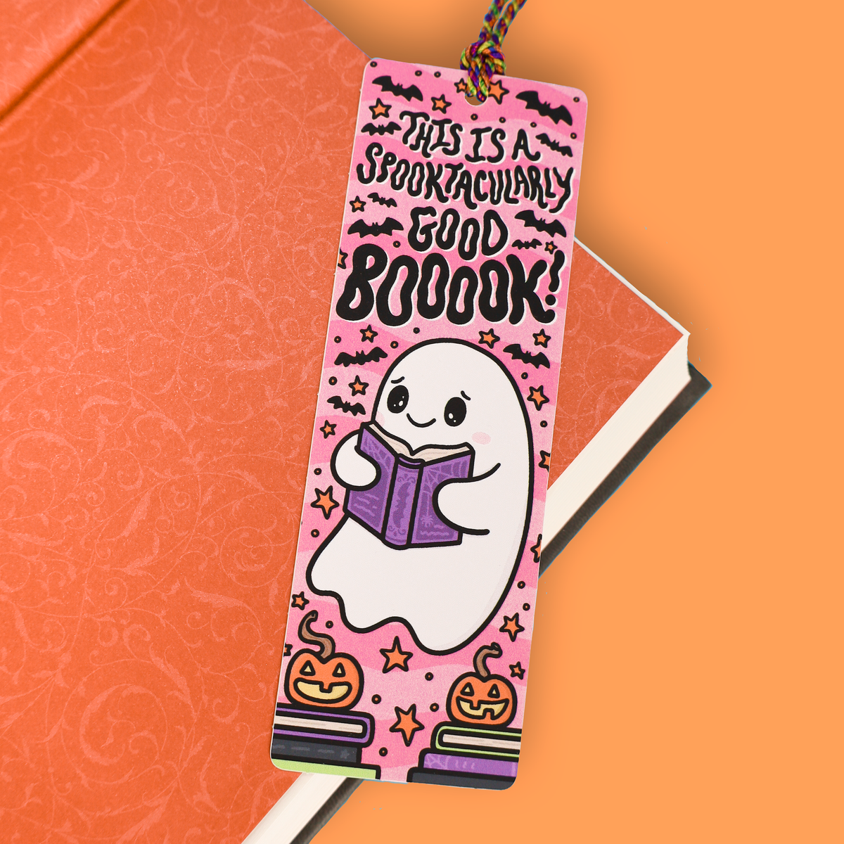 Turtle's Soup - Good Book Ghost Cute Horror Halloween Bookmark
