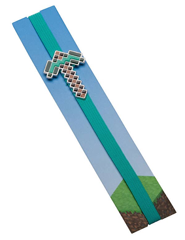 Insight Editions - Minecraft: Diamond Pickaxe Enamel Charm Bookmark