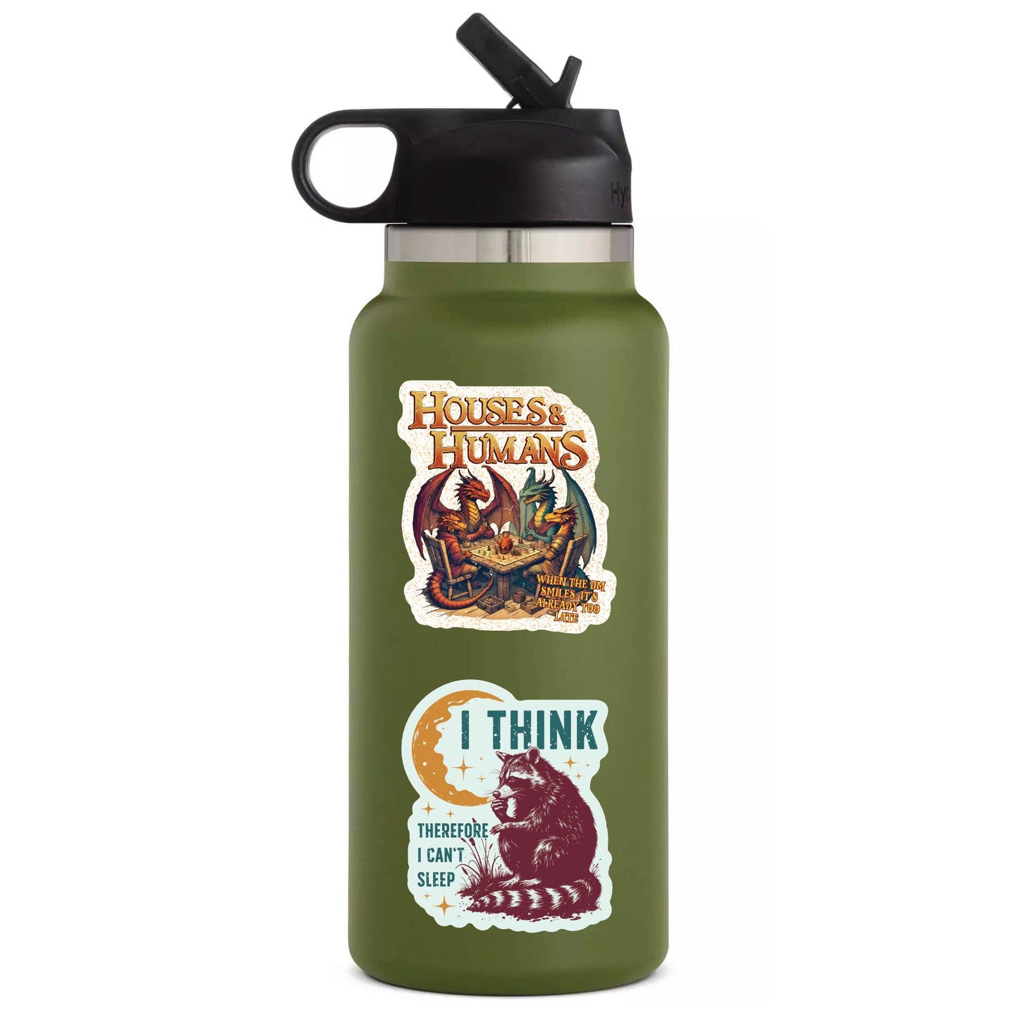 Juju and Moxie - Roll Play Dragon Game DD High Quality Vinyl Sticker