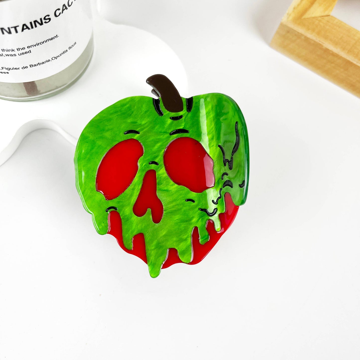 mildstyles - Skull Liquid Apple Hair Clip: Women