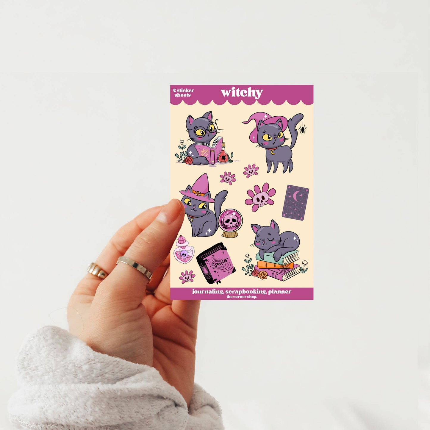 The Corner Shop - Witchy Sticker Sheets