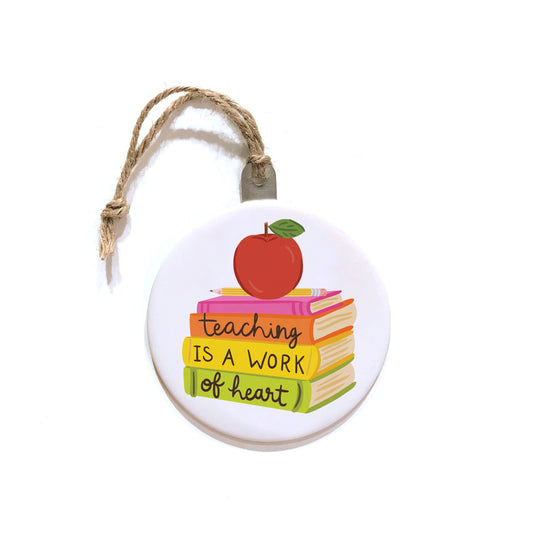 Bloomwolf Studio - Teaching Christmas Ornament - Christmas Decor, Gift