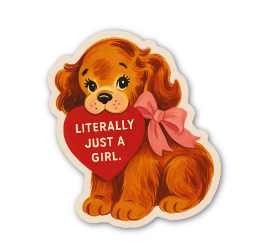 inviting affairs paperie - Literally Just a Girl Puppy