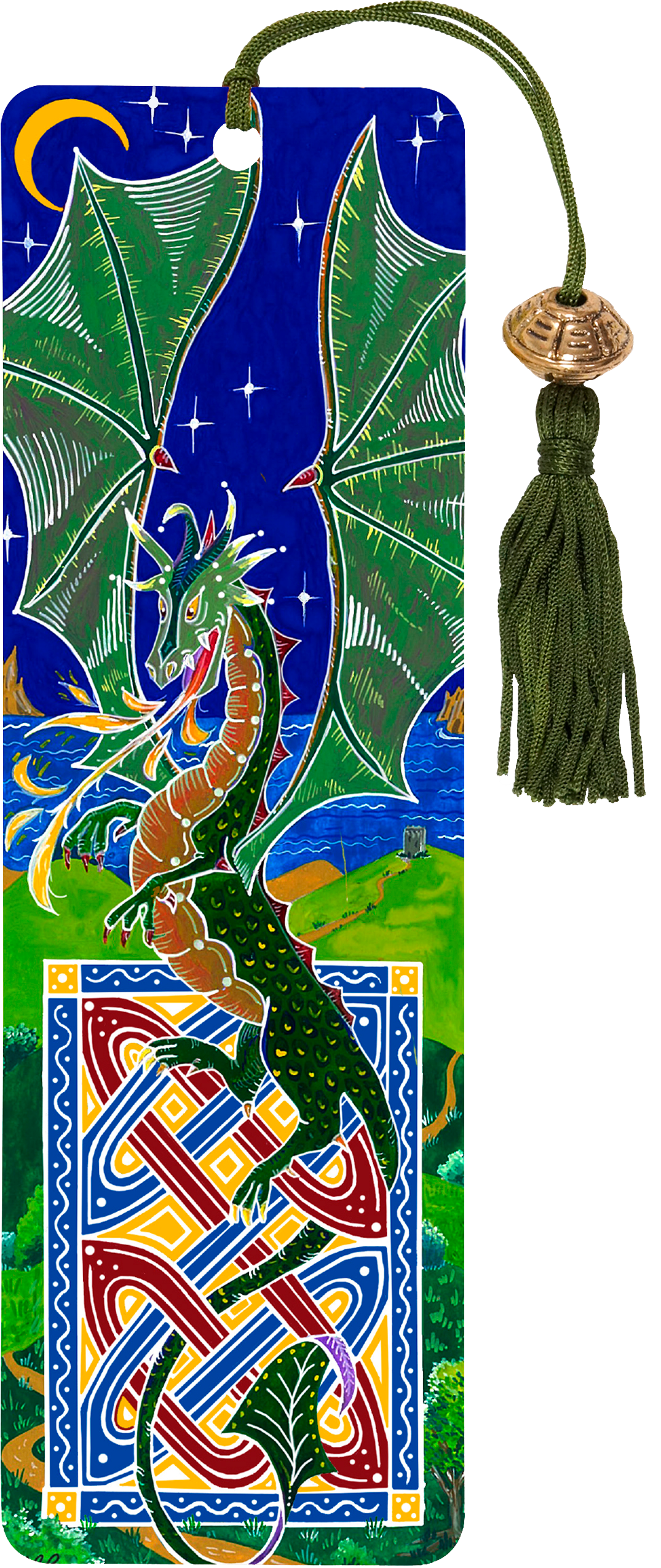 Peter Pauper Press - Dragon Beaded Bookmark