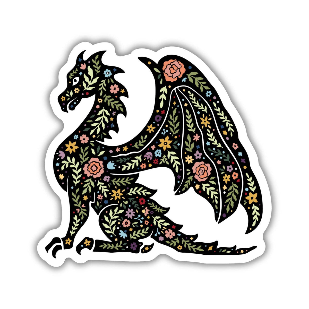 Kingdom of Threads - Magic Boho Dragon Sticker