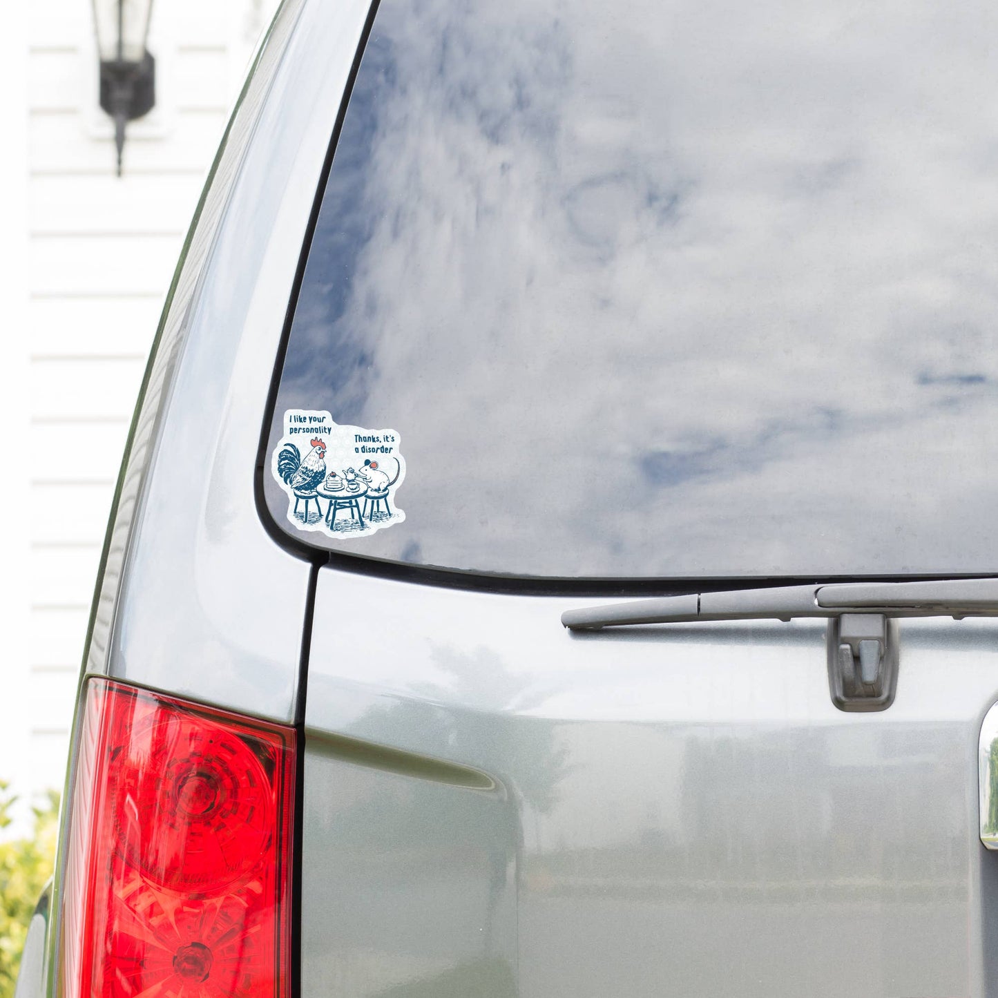 Juju and Moxie - Cute Personality Disorder Animal High Quality Vinyl Sticker