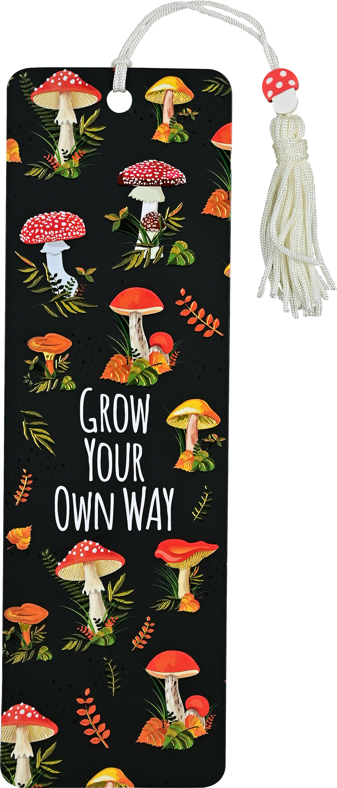 Peter Pauper Press - Mushrooms Beaded Bookmark