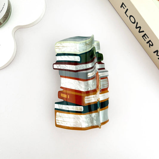 mildstyles - Ocean of Knowledge Book Hair claw clip: Green