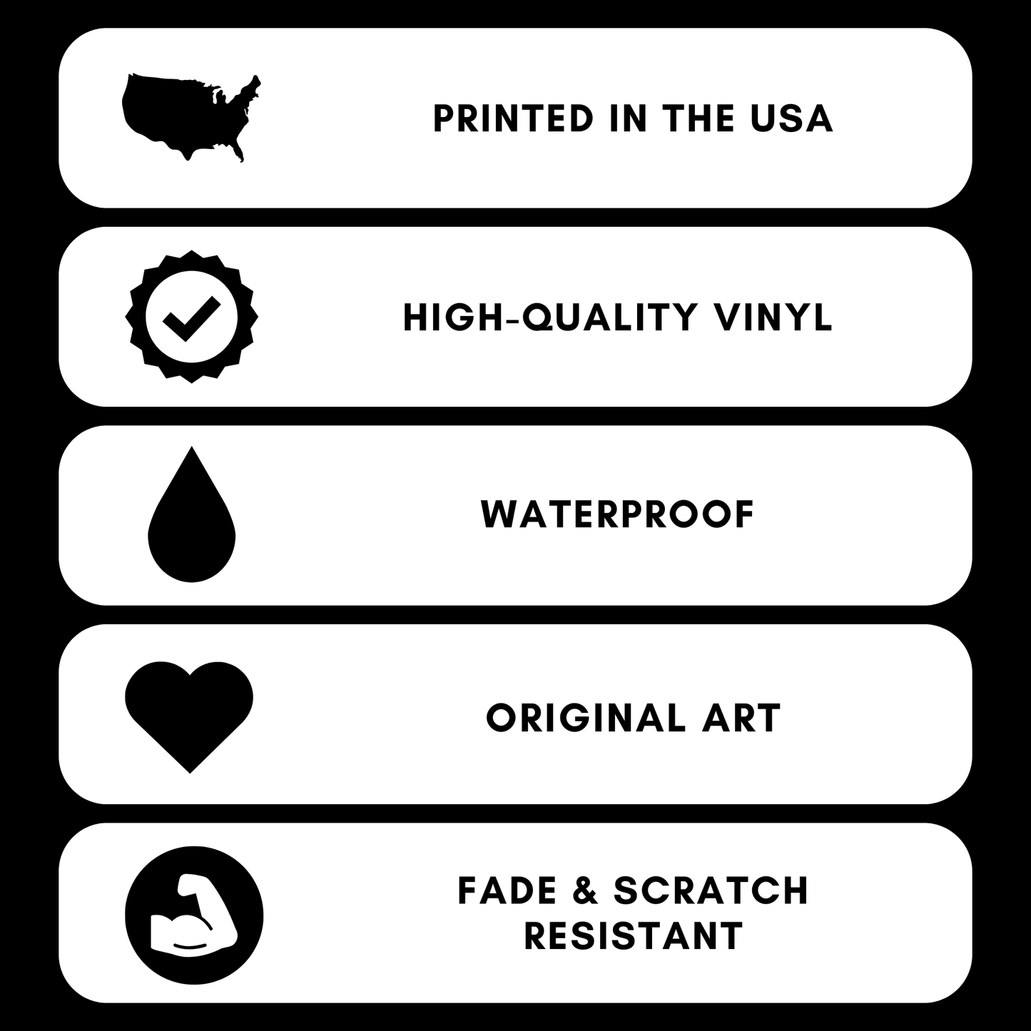 Midnight Door Studio - Monster Romance Lover Bookish Vinyl Sticker: Loose Sticker / Glitter Vinyl