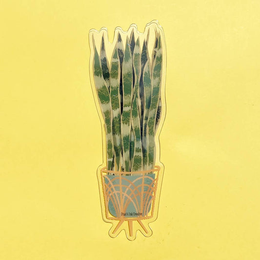 Pixel & Ink Creative - Snake Plant Bookmark – A Leafy Bestseller
