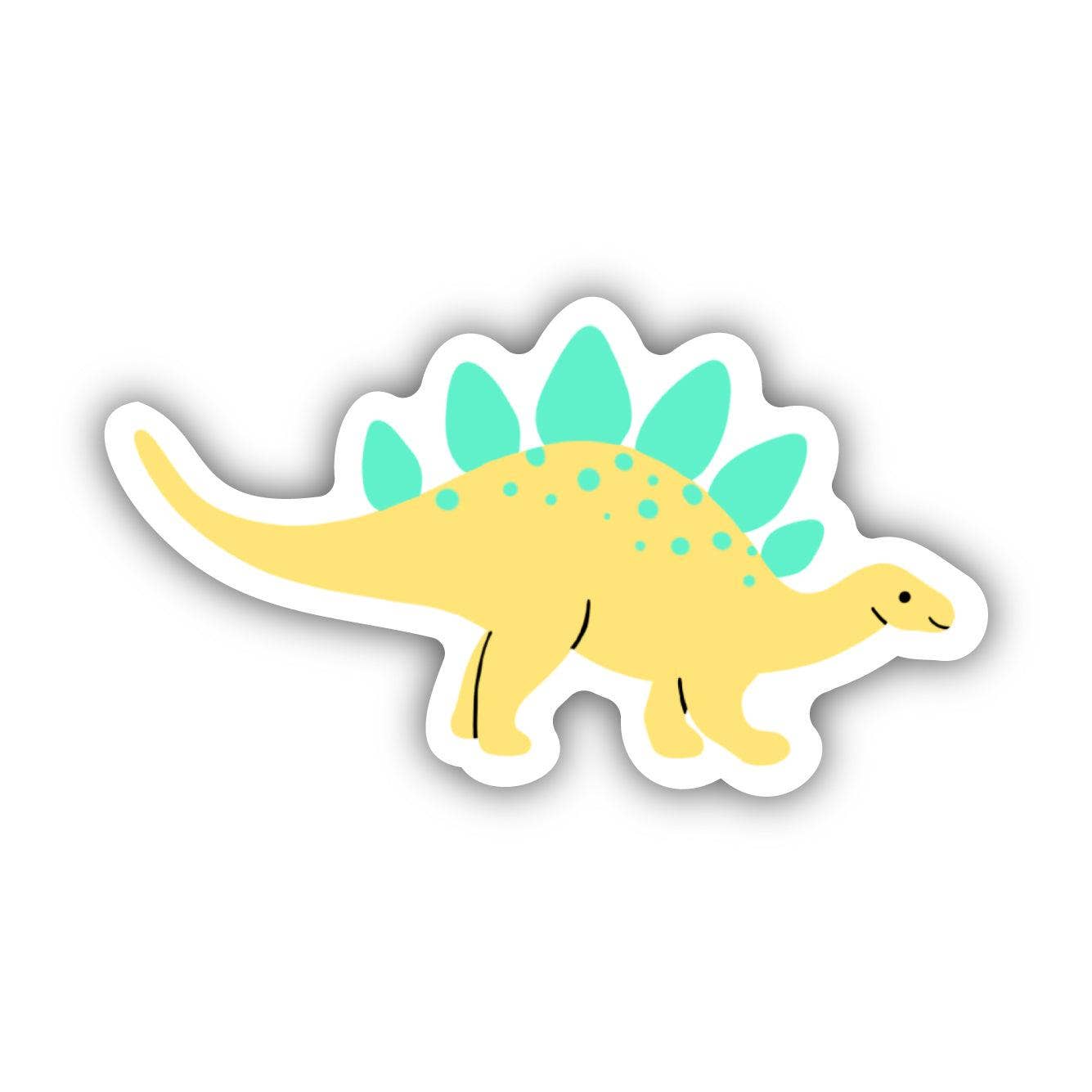Big Moods - Cute Yellow Dinosaur Sticker