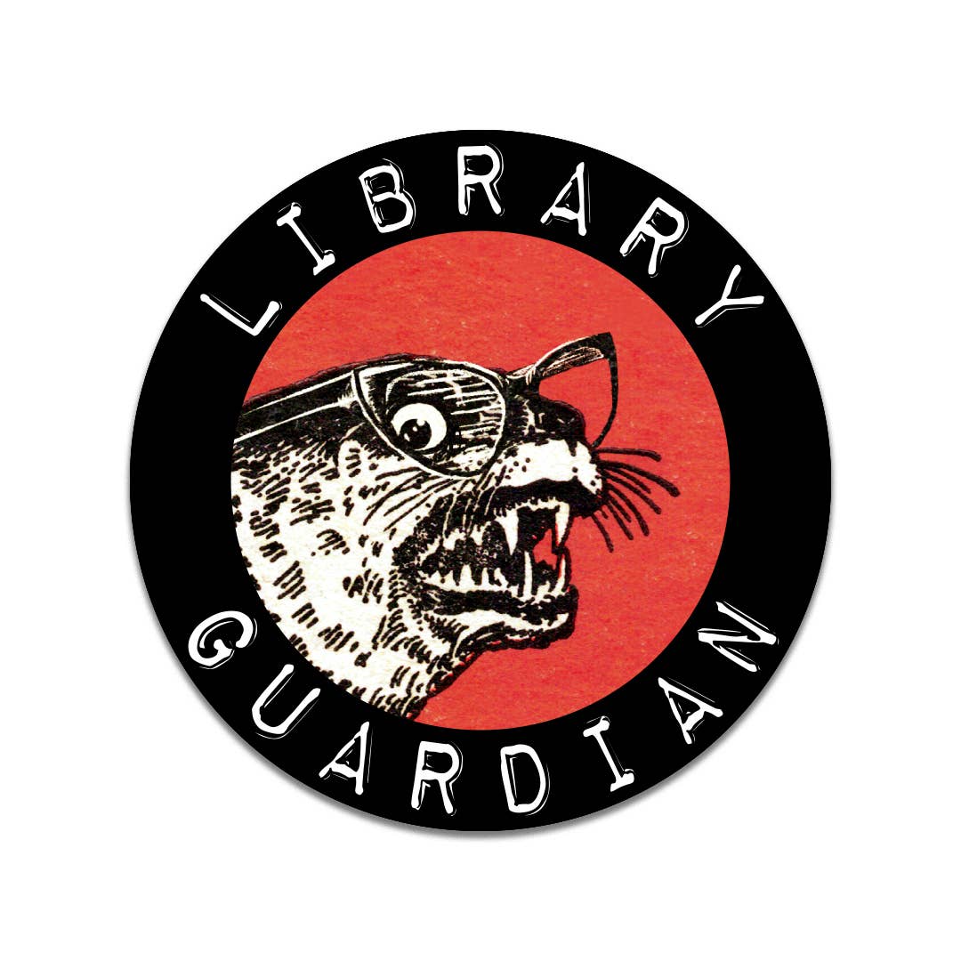 The Mincing Mockingbird - Library Guardian Vinyl Sticker