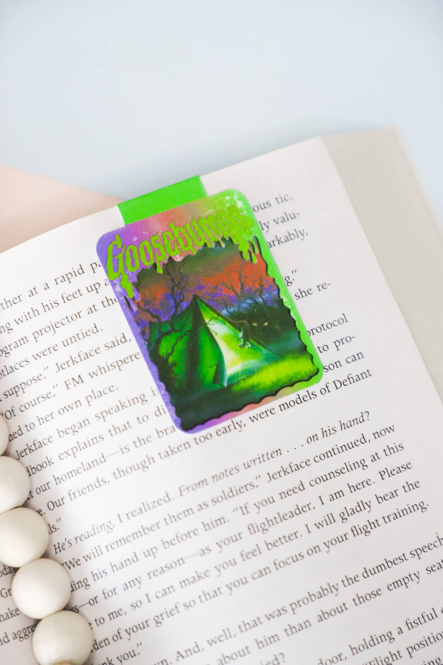 Furever Booked - Goosebumps Welcome to Camp Nightmare Magnetic Bookmark