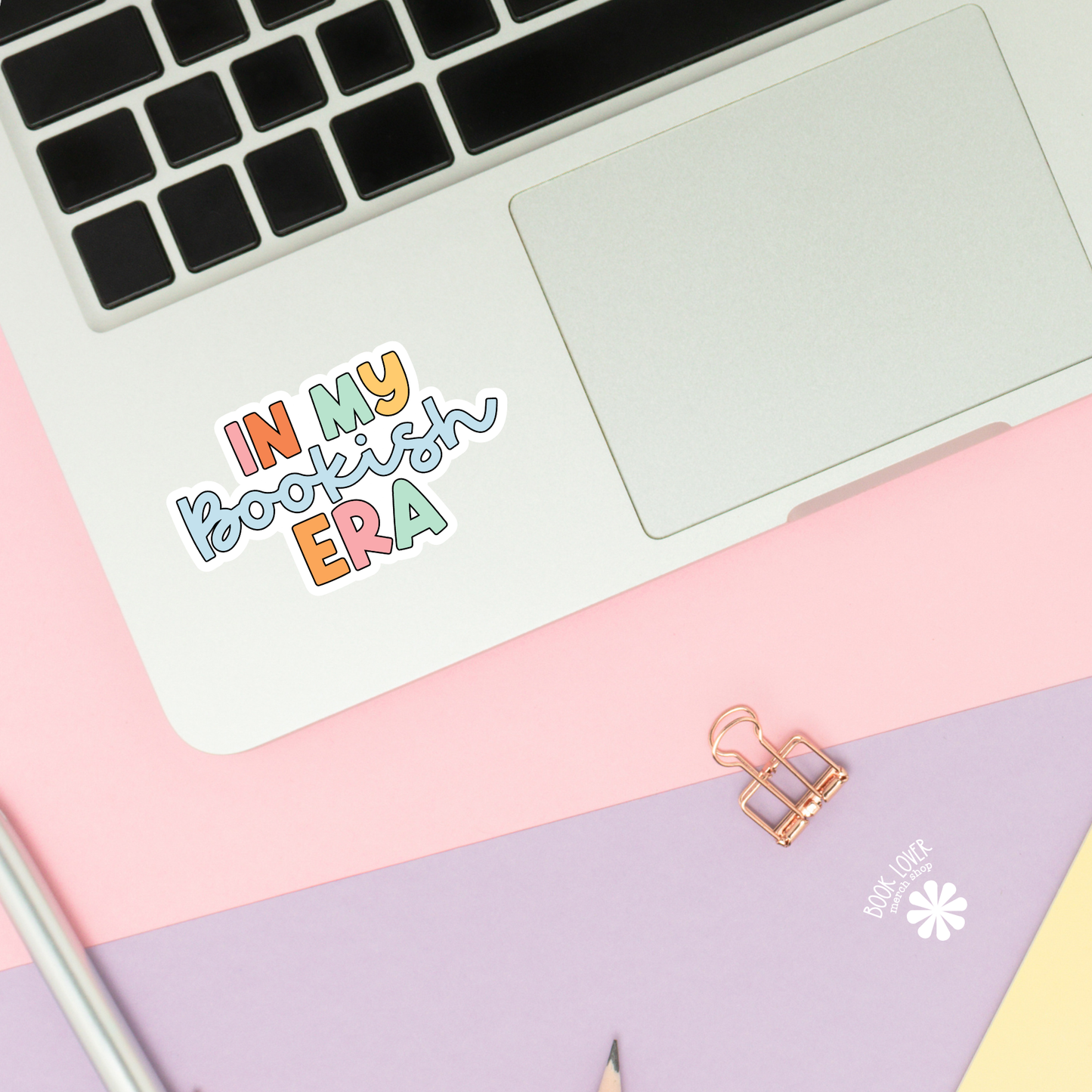 Book Lover Merch Shop - In My Bookish Era Stickers / Bookish Stickers / Book Lover : Matte Stickers 2''