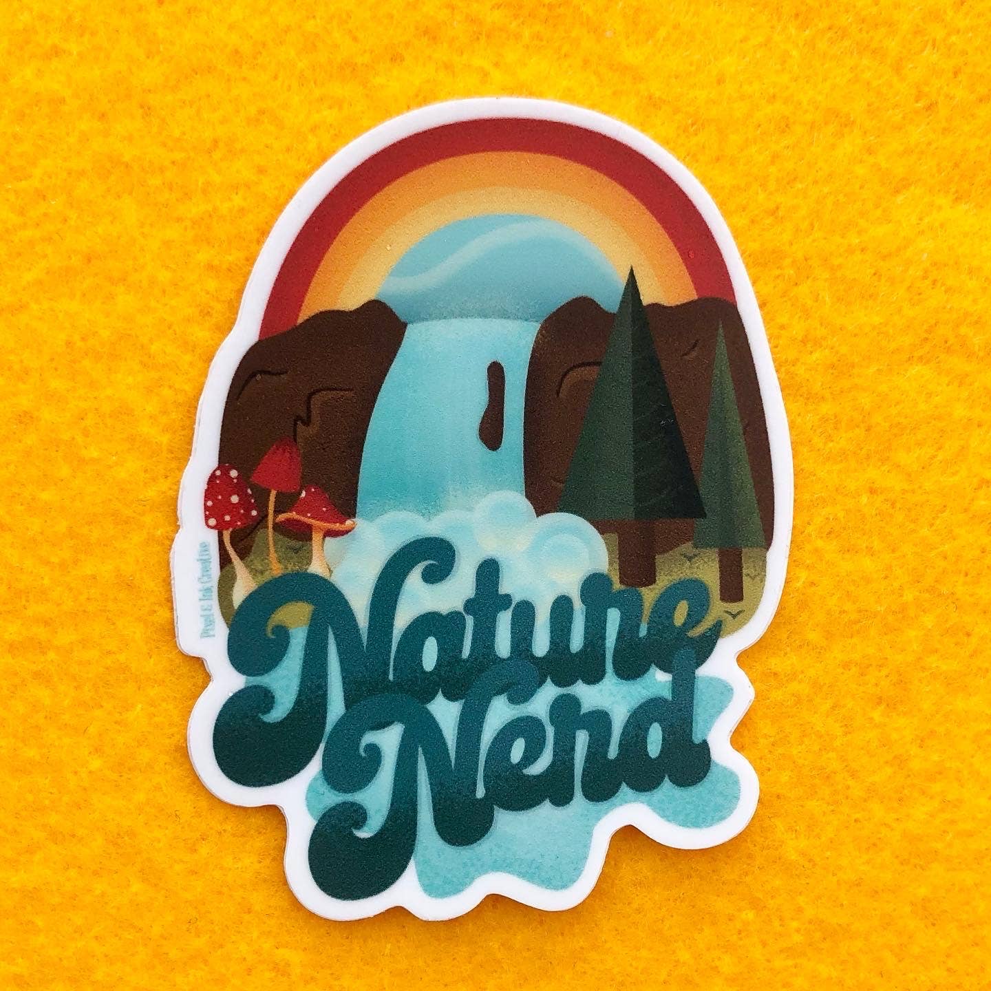 Pixel & Ink Creative - Nature Nerd Sticker