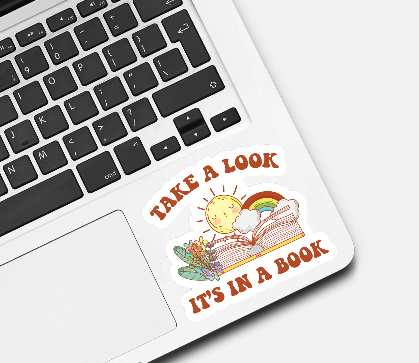Ace the Pitmatian Co - Take a Look It’s In A Book Sticker