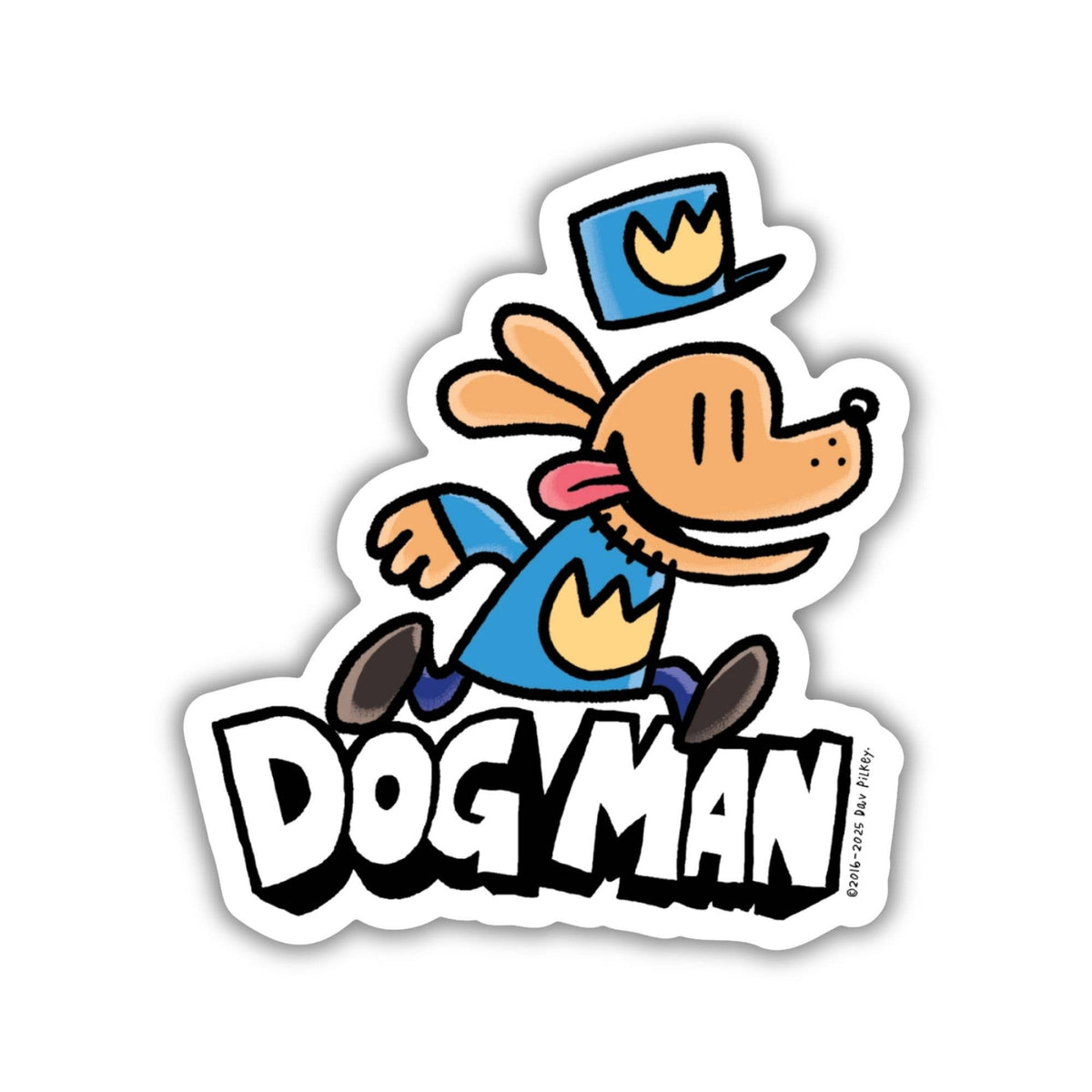 Kingdom of Threads - Dog Man Sticker | Dog Man