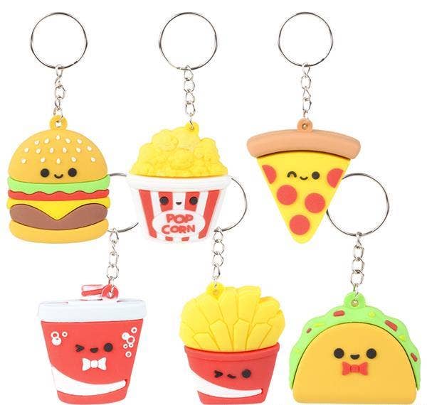 La Luna Bella - Toys - 2.25" FAST FOOD KEYCHAINS LLB Keychain