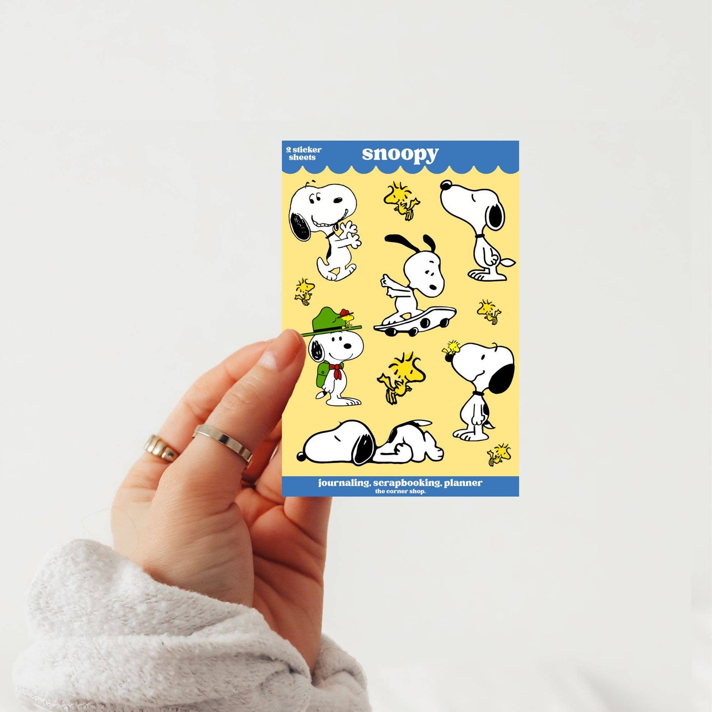The Corner Shop - Cartoon Dog Sticker Sheets