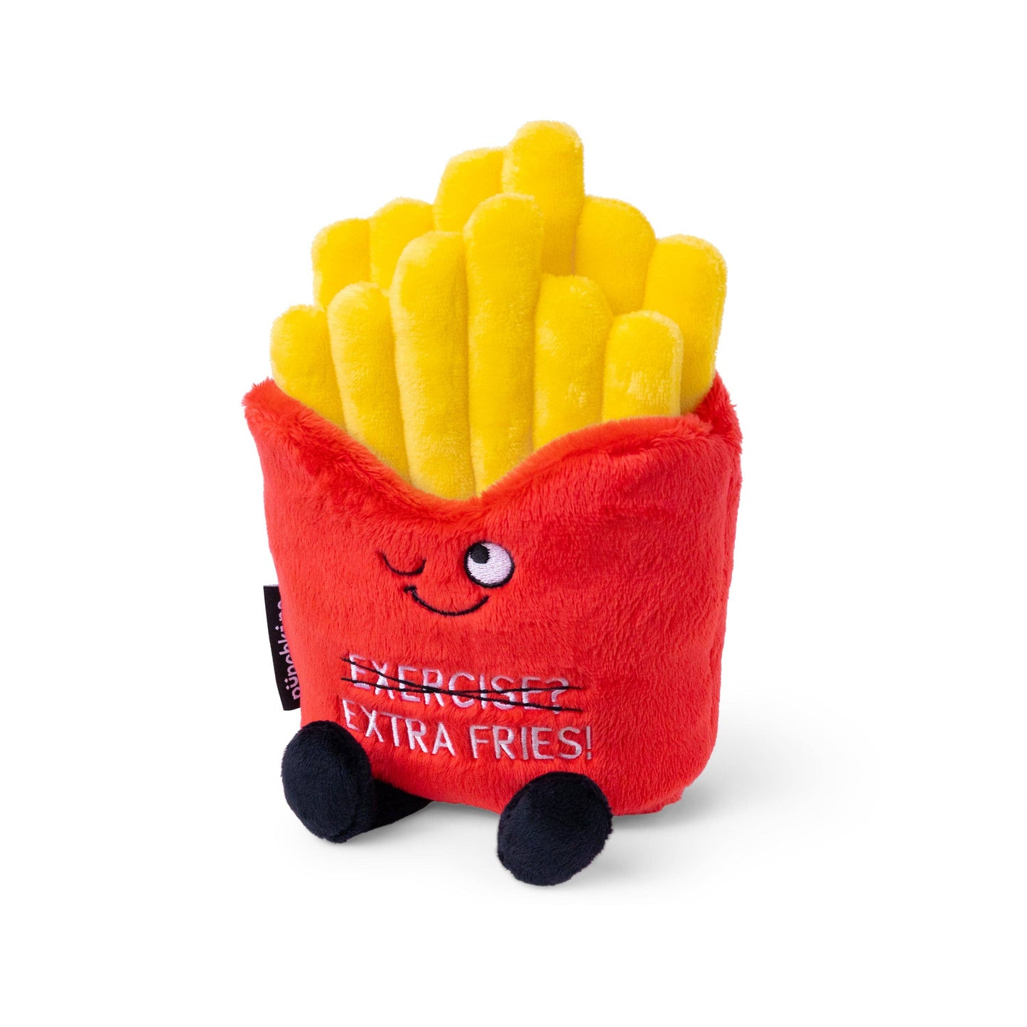 Punchkins - Funny Fries Plush Perfect Cute Gift  Soft Cuddly Toy Stuffed
