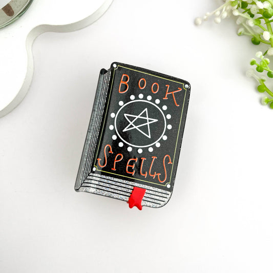 mildstyles - 📖 Enchanting Magic Book Hair Claw–Spellbinding Acetate Clip: Gray