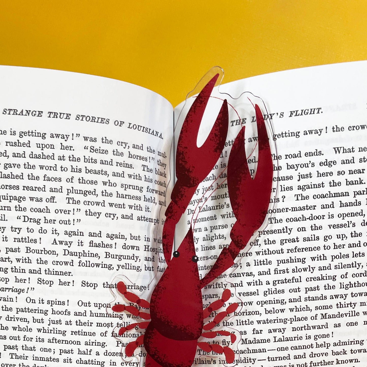 Pixel & Ink Creative - Crawfish Bookmark