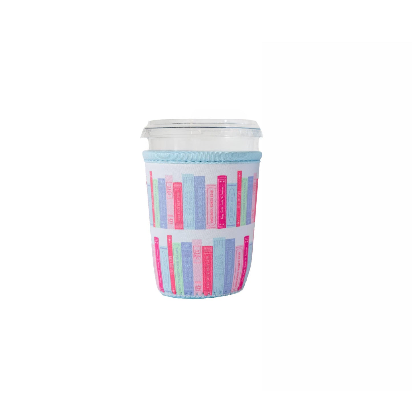 Jollity & Co. + Daydream Society - Bookshelf Print Beverage Sleeve - 2 Style & Size Options: Small