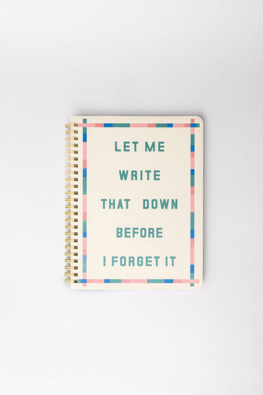 Ban.do - Rough Draft Mini Notebook, Before I Forget