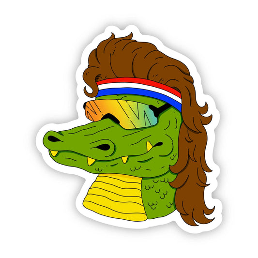 Big Moods - Merica Gator Sticker