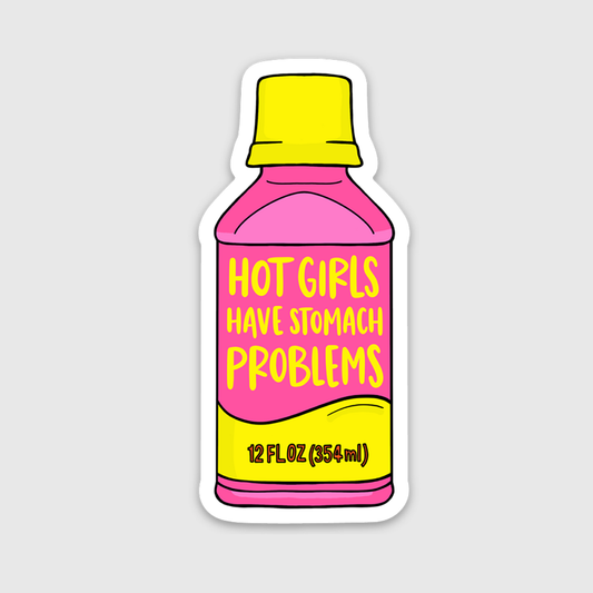 Brittany Paige - Hot Girls Have Stomach Problems Sticker