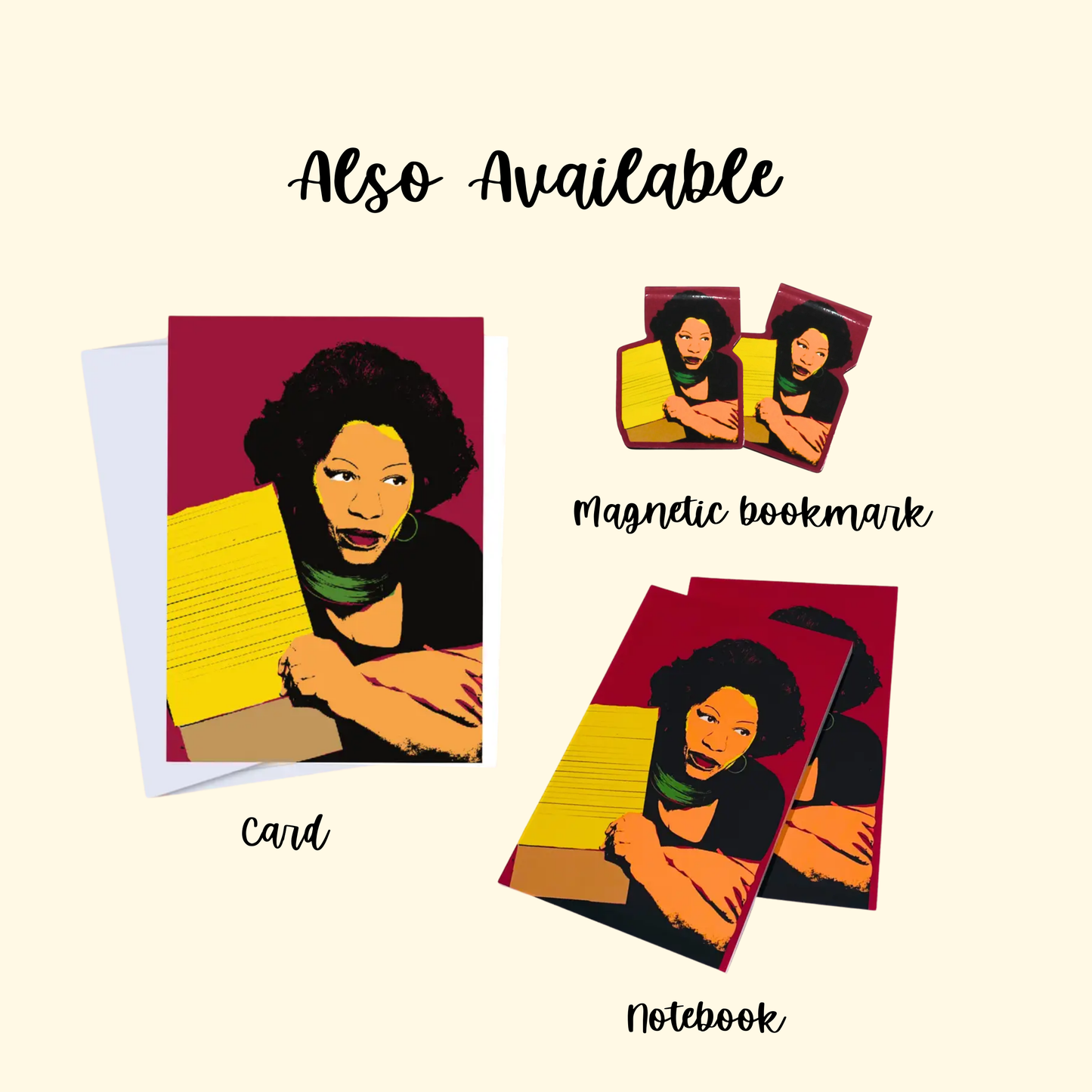 CheerNotes -  Toni Morrison Stickers | Black Literary Icon, Book Lover