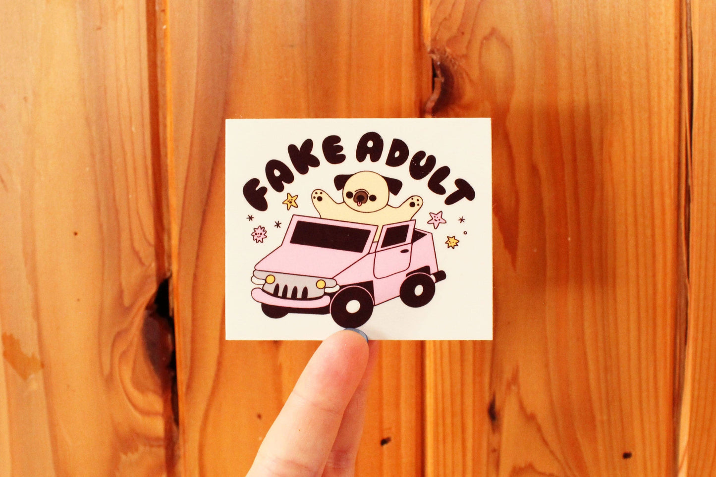 Tender Ghost - Fake Adult Sticker