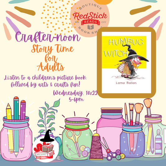 Crafter-Noon Story Time for Adults: Halloween Edition