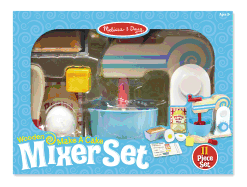 Melissa & Doug Make-A-Cake Wooden Mixer Set