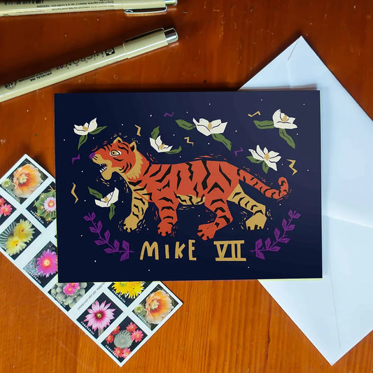 MikeVII Greeting Card