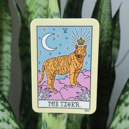 Tiger Tarot Sticker