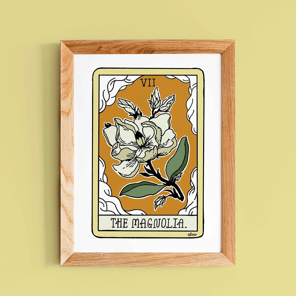 The Magnolia: Tarot Print