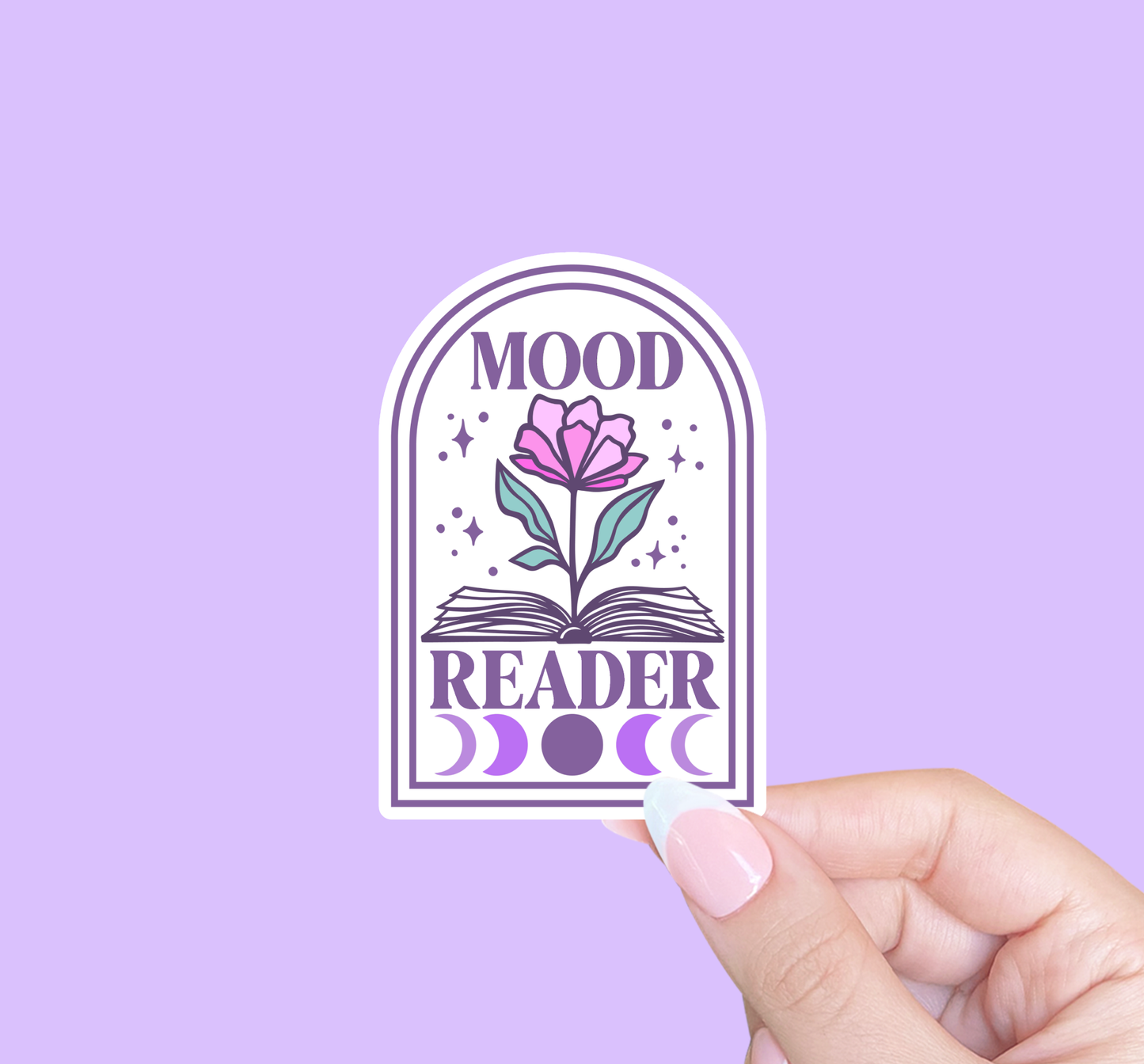 Radical Buttons - Mood reader, Kindle sticker, Smut sticker, Bookish sticker