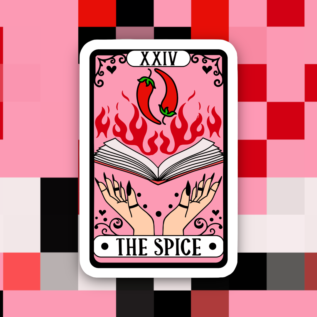 Reader the Spice Tarot Sticker – Red Stick Reads